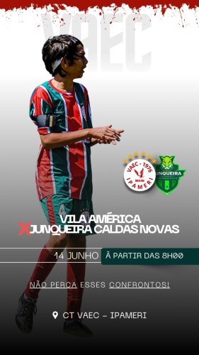 Vila América x Junqueira Caldas Novas